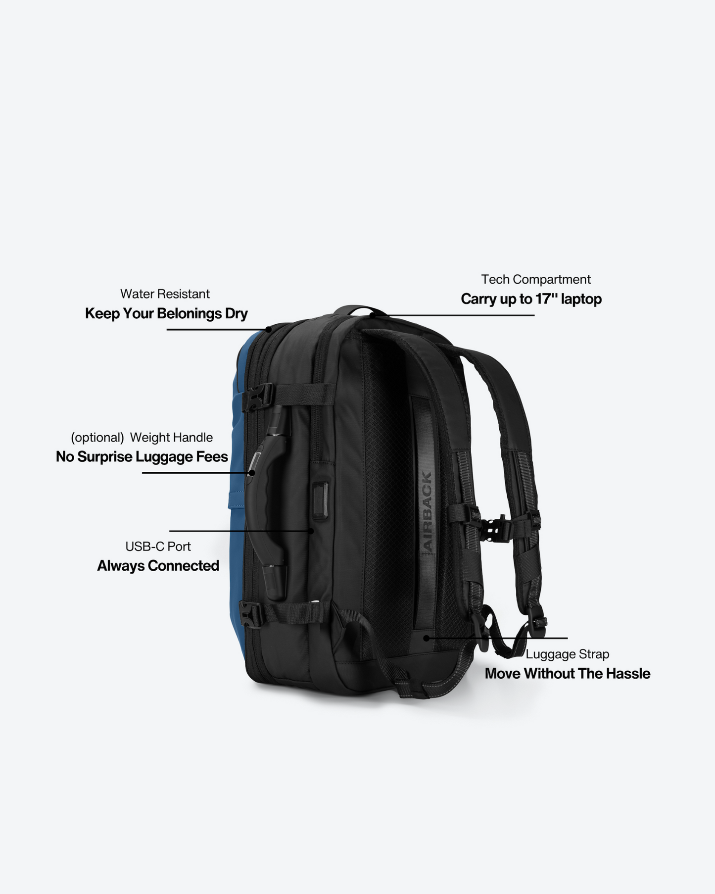 Bundle - Airback Original Navy Blue