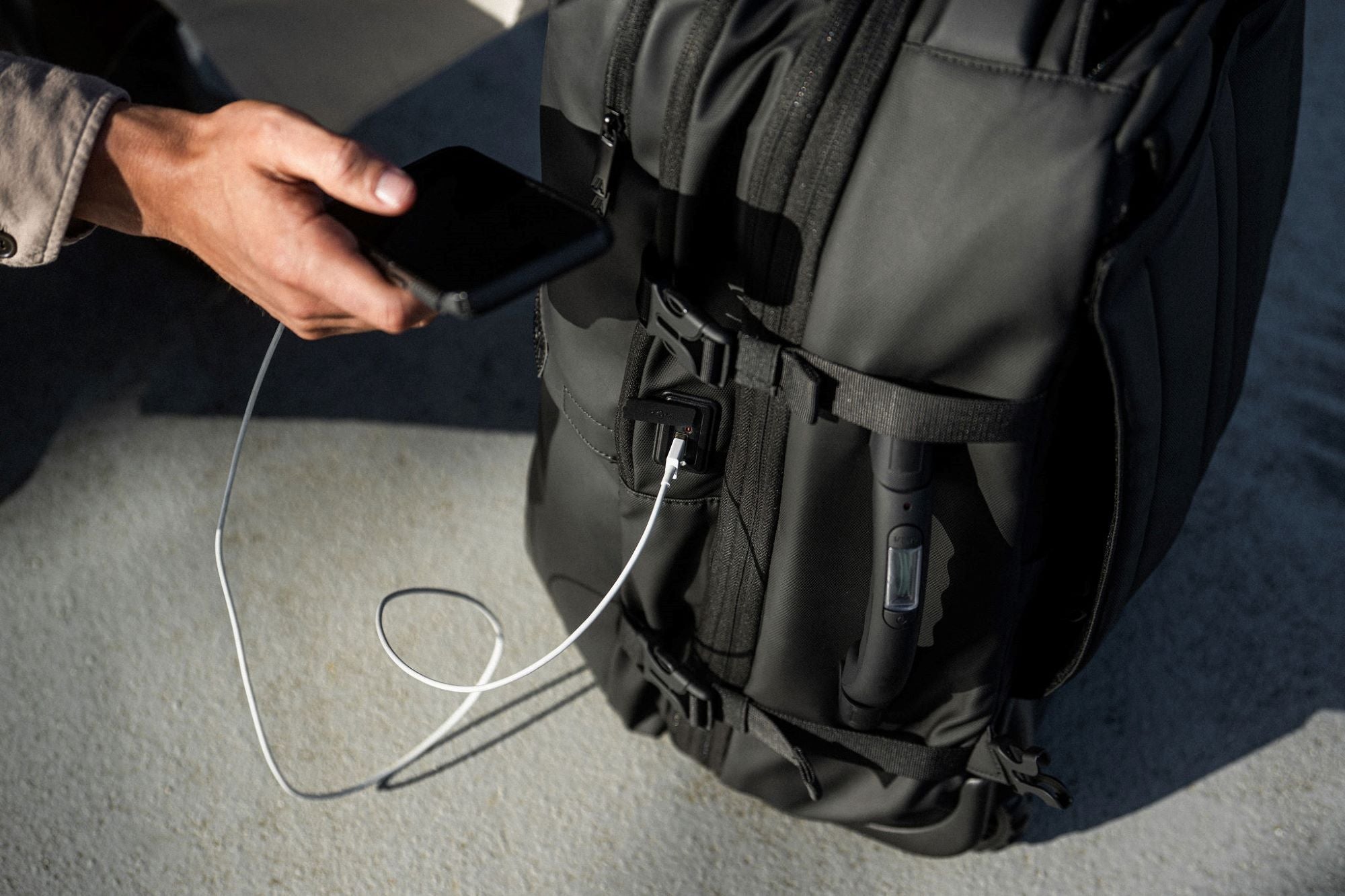 Load video: Video of Airback USB Charging Port